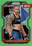 2021 Joanne Calderwood Panini Prizm UFC NEON GREEN 47/75 #94 Flyweight