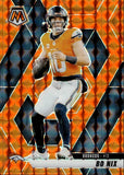 2025 Bo Nix Panini Mosaic ORANGE MOSAIC 107/199 #173 Denver Broncos