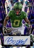 2024 Bucky Irving Leaf Metal PURPLE ICE ROOKIE AUTO 2/6 AUTOGRAPH #BA-BI1 Tampa Bay Buccaneers