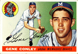 1955 Gene Conley Topps #81 Milwaukee Braves BV $20