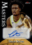 2024-25 Collin Sexton Topps Finest BLACK REFRACTOR MASTERS AUTO 19/25 AUTOGRAPH #MA-CS Utah Jazz