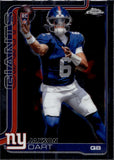 2025 Jaxson Dart Topps Chrome ROOKIE RC #306 New York Giants