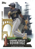 2022 Ke'Bryan Hayes Topps Series 2 HOME FIELD ADVANTAGE #HA-20 Pittsburgh Pirates