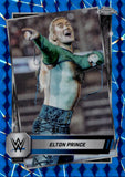 2025 Elton Prince Topps Chrome BLUE GEOMETRIC REFRACTOR 84/99 #74 Friday Night Smackdown