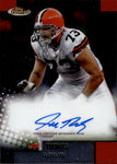 2024 Joe Thomas Topps Finest AUTO AUTOGRAPH #FBA-JTH Cleveland Browns