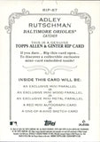 2025 Adley Rutschman Topps Allen & Ginter Rip Card *Unripped* 044/199 #RIP-87 Baltimore Orioles