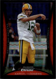 2008 Aaron Rodgers Bowman Chrome XFRACTOR 248/250 #BC135 Green Bay Packers