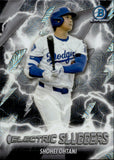 2026 Shohei Ohtani Bowman Chrome Mega Box MOJO REFRACTOR ELECTRIC SLUGGERS #ES-18 Los Angeles Dodgers