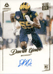 2022 David Ojabo Panini Luminance YEAR ONE ROOKIE AUTO AUTOGRAPH RC #YOS-DOJ Baltimore Ravens