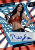 2022 Mandy Rose Panini Revolution WWE SUNBURST AUTO 20/99 AUTOGRAPH #AG-MRS NXT