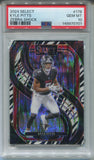2024 Kyle Pitts Panini Select PREMIER LEVEL ZEBRA SHOCK PSA 10 #178 Atlanta Falcons 0701
