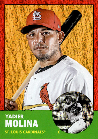 Yadier Molina 2023 Topps Series 1 # 4 Base St. Louis Cardinals