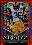 2020 Jerome Bettis Panini Mosaic REACTIVE BLUE OLD SCHOOL 31/99 #OS20 Los Angeles Rams HOF