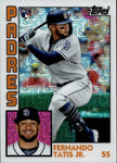 2019 Fernando Tatis Jr. Topps Update 1984 SILVER PACK ROOKIE RC #T84U-24 San Diego Padres 2