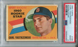 1960 Carl Yastrzemski Topps ROOKIE STAR RC PSA 2 #148 Boston Red Sox 0305