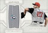 2020 Lucas Giolito  Topps Definitive JERSEY 24/45 RELIC #DJRC-LG Chicago White Sox