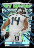 2023 DK Metcalf Panini Donruss Optic MY HOUSE BLACK PANDORA PRIZM 17/25 #8 Seattle Seahawks