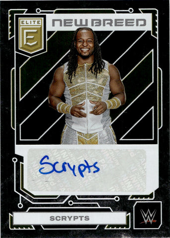 2023 Scrypts Panini Donruss Elite NEW BREED AUTO #NB-SCR