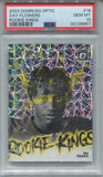 2023 Zay Flowers Panini Donruss Optic ROOKIE KINGS PSA 10 #16 BALTIMORE RAVENS CASE SCRATCHES