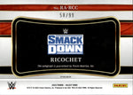 2022 Ricochet Panini Select RINGSIDE ACTION SIGNATURES RED AUTO 58/99 #RA-RCC
