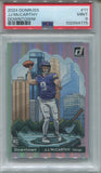 2024 JJ McCarthy Panini Donruss DOWNTOWN ROOKIE PSA 9 #11 MINNESOTA VIKINGS 4775
