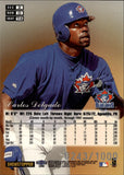 1998 Carlos Delgado Flair Showcase ROW 0 243/1000 Toronto Blue Jays #74