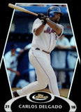 2008 Carlos Delgado Topps Finest BLACK REFRACTOR 47/99 New York Mets #113