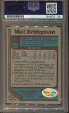 1977-78 Mel Bridgman Topps AUTHENTIC AUTOGRAPH PSA/DNA Philadelphia Flyers #121 0138