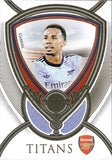 2025 Gabriel Relic Futera Club Unique #ATT02 02/07 TITANS ARSENAL