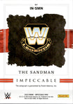 2023 The Sandman Panini Impeccable INDELIBLE INK AUTO 05/75 AUTOGRAPH #IN-SMN ECW Legend