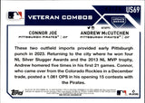 2023 Andrew McCutchen Connor Joe Topps Update INDEPENDENCE DAY 43/76 #US69 Pittsburgh Pirates