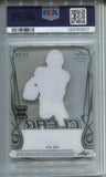 2023 Jahmyr Gibbs Leaf Trinity ROOKIE CLEAR AUTO 32/99 AUTOGRAPH PSA 8 #CA-JG1 Detroit Lions 3017
