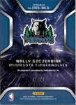 2023-24 Wally Szczerbiak Panini Spectra DEEP SPACE ASTRAL AUTO 40/49 AUTOGRAPH #DSS-WLS Minnesota Timberwolves