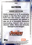2025 Ultron Topps Chrome Marvel Studios "THE SNAP" VARIATION ORANGE REFRACTOR 25/25 #S-54 Avengers Age of Ultron