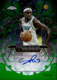 2025-26 Pascal Siakam Topps Chrome CHROMOGRAPHS STYLE GREEN AUTOGRAPH 98/99 AUTO #CH-PS Indiana Pacers