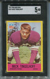 1967 Mick Tingelhoff Philadelphia SGC 5 #107 Minnesota Vikings 8120