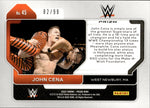 2022 John Cena Panini Prizm WWE ORANGE 82/99 #45 Hustle Loyalty Respect