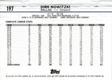 2024-25 Dirk Nowitzki Topps Chrome Sapphire Edition GOLD REFRACTOR 26/50 #197 Dallas Mavericks HOF