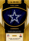 2024 CeeDee Lamb Panini Gold Standard GOLD RUSH JERSEY 287/299 RELIC #GR-CLB Dallas Cowboys