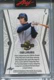 2025 Evan Longoria Leaf Spectacular PLATINUM BLUE FOIL 3/5 #31 Tampa Bay Rays