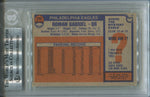 1976 Roman Gabriel Topps BAS AUTHENTIC AUTO AUTOGRAPH #145 Philadelphia Eagles 7252