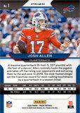 2020 Josh Allen Panini Prizm BLUE PRIZM #1 Buffalo Bills