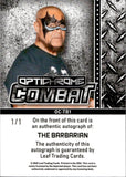 2025 The Barbarian Leaf Optichrome Combat Auto Autograph Gold Vinyl 1/1 #OC-TB1