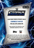 2026 Carmelo Hayes Topps Chrome WWE BLUE BRAND AUTO AUTOGRAPH #BBA-CAR Friday Night Smackdown 4
