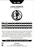 2018-19 Luka Doncic Panini NBA Hoops BLUE ROOKIE RC #268 Dallas Mavericks