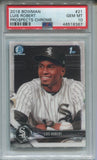 2018 Luis Robert Bowman Chrome 1ST BOWMAN PROSPECTS PSA 10 #21 Chicago White Sox 8367