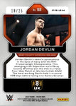 2022 Jordan Devlin Panini Prizm MOJO 18/25 #168