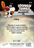 2024 Sylvester Jr. Fleer Retro Looney Tunes RED PMG PRECIOUS METAL GEMS 011/100 #MU-39
