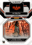 2023 R-Truth Panini Prizm WWE MOJO SUPERSTAR SIGNATURES AUTO 16/25 AUTOGRAPH #SN-RTR Monday Night Raw