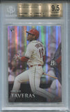 2014 Oscar Taveras Bowman Platinum ROOKIE RC BGA 9.5 #96 St. Louis Cardinals 4512